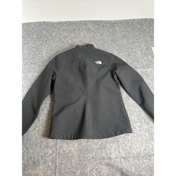 Womens The North Face Soft Shell Jacket Wind Wall dark grey/charcoal Size medium - Picture 11 of 16